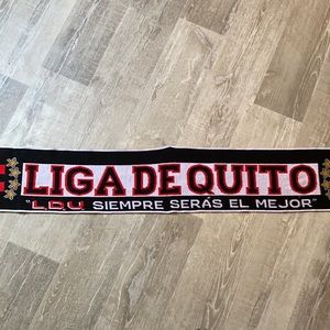 Liga de Quito fútbol soccer scarf